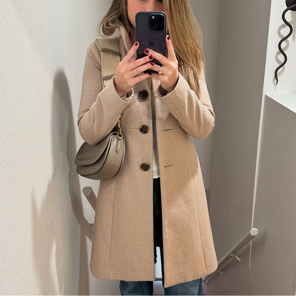 J. Crew uptown wool coat! Size 00 fits more like 0-2